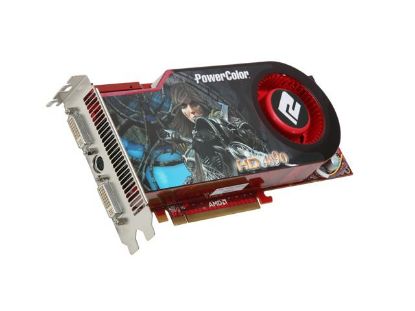 Picture of POWERCOLOR AX4890 1GBD5 HM Radeon HD 4890 1GB 256-bit GDDR5 PCI Express 2.0 x16 HDCP Ready CrossFireX Support Video Card