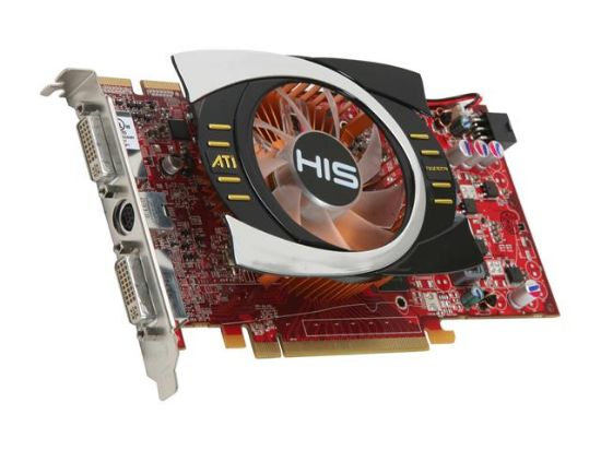 Picture of HIS H477F512P Radeon HD 4770 512MB 128-bit GDDR5 PCI Express 2.0 x16 HDCP Ready CrossFireX Support Video Card