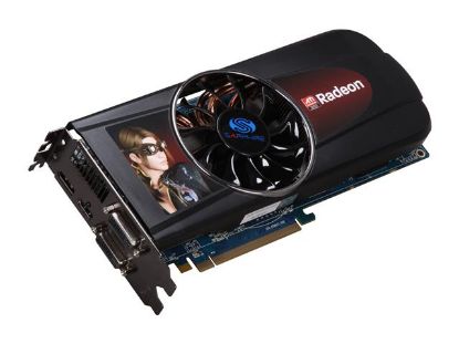 Picture of SAPPHIRE 2991E140040SA Radeon HD 5870 (Cypress XT) 1GB 256-bit DDR5 PCI Express 2.0 x16 HDCP Ready CrossFireX Support Video Card w/ Eyef