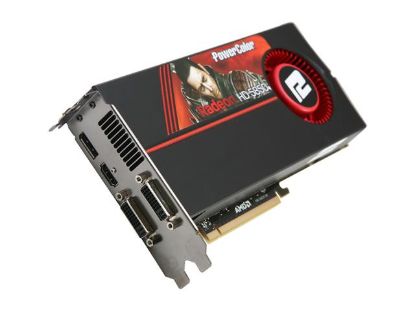 Picture of POWERCOLOR AX5850 1GBD5 MDH Radeon HD 5850 (Cypress Pro) 1GB 256-bit GDDR5 PCI Express 2.0 x16 HDCP Ready CrossFire Supported Video Card