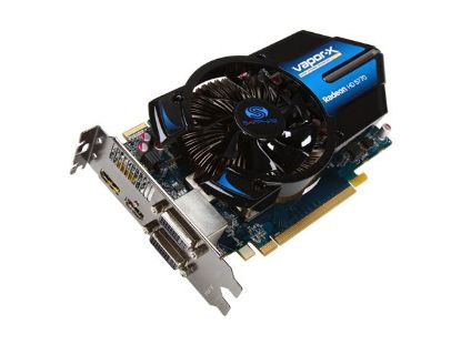 Picture of SAPPHIRE 100283VX 2L Vapor-X Radeon HD 5770 (Juniper XT) 1GB 128-bit GDDR5 PCI Express 2.1 x16 HDCP Ready CrossFireX Support Video Card