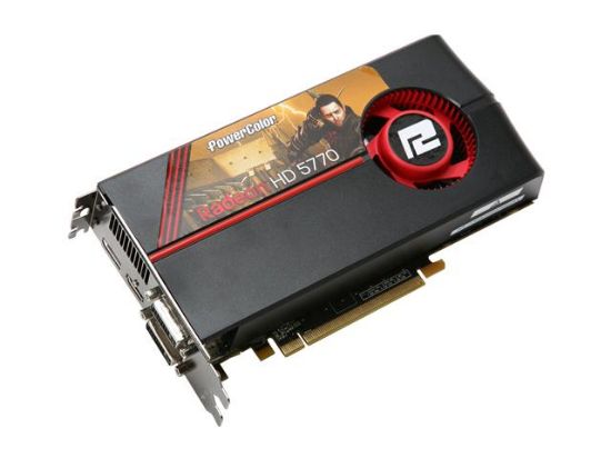 Picture of POWERCOLOR AX5770 1GBD5 MDH Radeon HD 5770 (Juniper XT) 1GB 128-bit GDDR5 PCI Express 2.0 x16 HDCP Ready CrossFireX Support Video Card