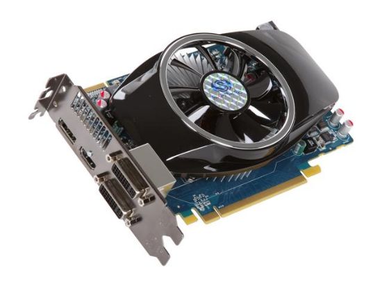 Picture of SAPPHIRE 100284L Radeon HD 5750 1GB 128-bit GDDR5 PCI Express 2.0 x16 HDCP Ready CrossFireX Support Video Card