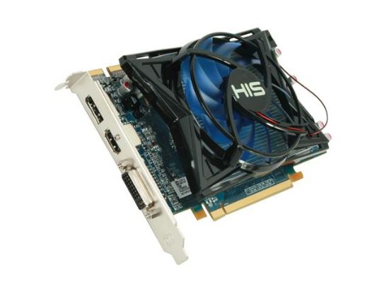 Picture of HIS H575FN1GD iCooler IV Radeon HD 5750 1GB 128-bit GDDR5 PCI Express 2.1 x16 HDCP Ready CrossFireX Support Video Card with Eyefinity