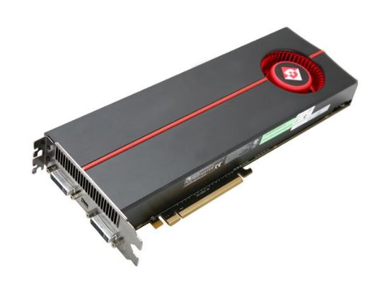 Picture of DIAMOND 5970PE52G Radeon HD 5970 (Hemlock) 2GB 512 (256 x 2)-bit GDDR5 PCI Express 2.1 x16 HDCP Ready CrossFireX Support Dual GPU