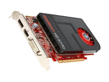 Picture of POWERCOLOR AX5770 1GBD5 IDH Radeon HD 5770 1GB 128-bit GDDR5 PCI Express 2.1 x16 HDCP Ready CrossFireX Support Video Card w/ Eyefinity