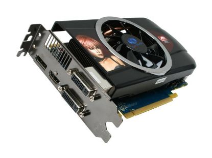 Picture of SAPPHIRE 1002833L Radeon HD 5770 1GB 128-bit GDDR5 PCI Express 2.1 x16 HDCP Ready CrossFireX Support Video Card