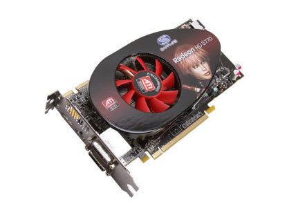 Picture of SAPPHIRE 1002832L Radeon HD 5770 1GB 128-bit GDDR5 PCI Express 2.0 x16 HDCP Ready CrossFireX Support Video Card