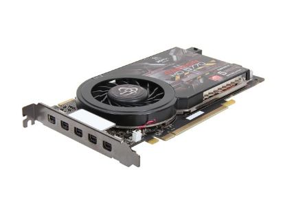 Picture of XFX HD-577X-Z5FH Radeon HD 5770 1GB 128-bit GDDR5 PCI Express 2.1 x16 Single Slot Eyefinity 5 Edition Video Card