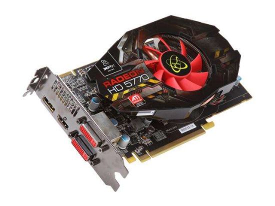 Picture of XFX HD 577X ZNFV Radeon HD 5770 1GB 128-bit DDR5 PCI Express 2.0 x16 HDCP Ready CrossFireX Support Video Card