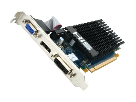 Picture of HIS H545H1GDL Radeon HD 5450 (Cedar) 1GB 64-bit DDR3 PCI Express 2.1 x16 HDCP Ready Low Profile Video Card