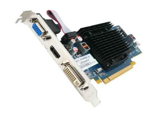 Picture of SAPPHIRE 100292L Radeon HD 5450 (Cedar) 1GB 64-bit DDR2 PCI Express 2.1 x16 HDCP Ready CrossFireX Support Low Profile Ready Video Card