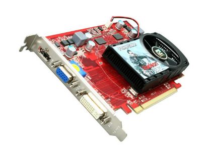 Picture of POWERCOLOR AX5570 1GBD3 H Radeon HD 5570 1GB 128-bit DDR3 PCI Express 2.1 x16 HDCP Ready Video Card