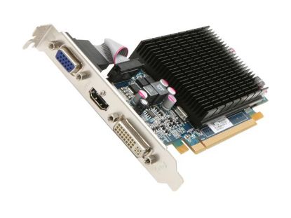 Picture of HIS H557HO1G Radeon HD 5570 1GB 128-bit DDR3 PCI Express 2.1 x16 HDCP Ready Low Profile Ready Video Card