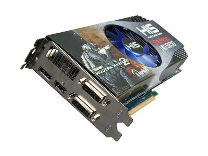 Picture of HIS H583FNT1GDG iCooler V Turbo Radeon HD 5830 1GB 256-bit GDDR5 PCI Express 2.1 x16 HDCP Ready CrossFireX Support Video Card w/ Eyefinity