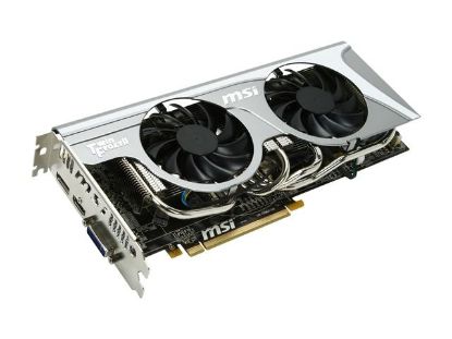 Picture of MSI R5830-TWIN-FROZR-II Radeon HD 5830 1GB 256-bit GDDR5 PCI Express 2.1 x16 HDCP Ready CrossFireX Support Video Card w/ Eyefinity