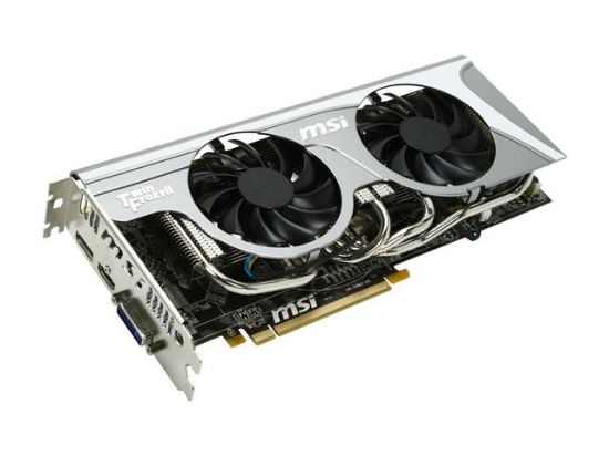 Picture of MSI R5830TWINFROZRII Radeon HD 5830 1GB 256-bit GDDR5 PCI Express 2.1 x16 HDCP Ready CrossFireX Support Video Card w/ Eyefinity