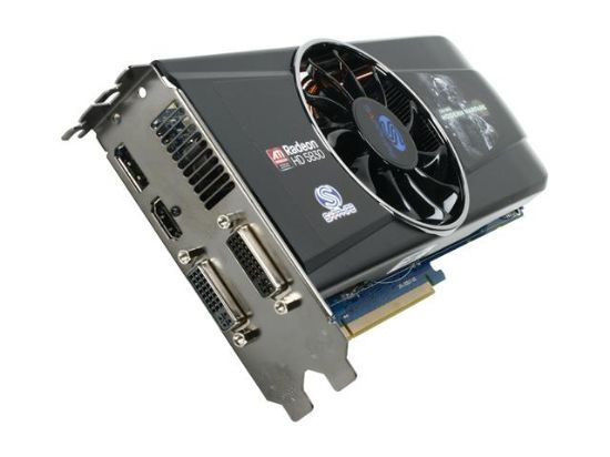 Picture of SAPPHIRE 100297SR Radeon HD 5830 1GB 256-bit GDDR5 PCI Express 2.1 x16 HDCP Ready CrossFireX Support Video Card Call of Duty (COD) Editio