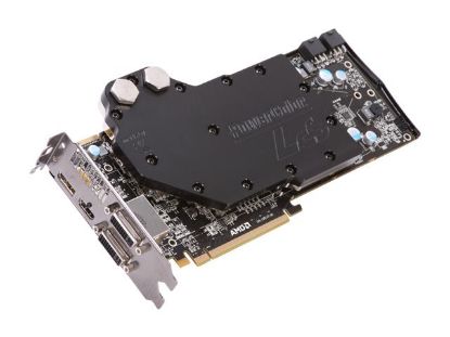 Picture of POWERCOLOR LCS AX5870 1GBD5 WMDH Radeon HD 5870 1GB 256-bit GDDR5 PCI Express 2.1 x16 HDCP Ready CrossFireX Support Video Card