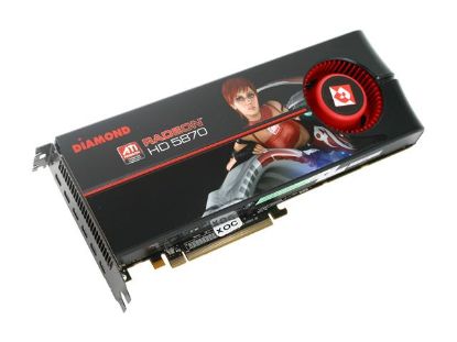 Picture of DIAMOND 5870PE52GOC Radeon HD 5870 2GB 256-bit GDDR5 PCI Express 2.0 x16 CrossFireX Support Eyefinity 6 Edition Video Card