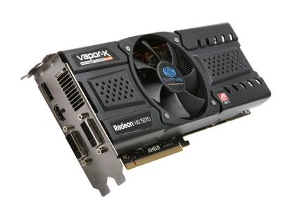 Picture of SAPPHIRE 100281VXSR Radeon HD 5870 1GB 256-bit GDDR5 PCI Express 2.0 x16 HDCP Ready CrossFireX Support Video Card