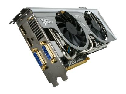 Picture of MSI R5870-LIGHTNING Radeon HD 5870 1GB 256-bit GDDR5 PCI Express 2.1 x16 HDCP Ready CrossFireX Support Video Card