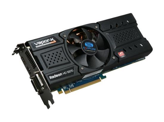 Picture of SAPPHIRE 1002812GTXSR Toxic Radeon HD 5870 2GB 256-bit GDDR5 PCI Express 2.0 x16 HDCP Ready CrossFireX Support Video Card