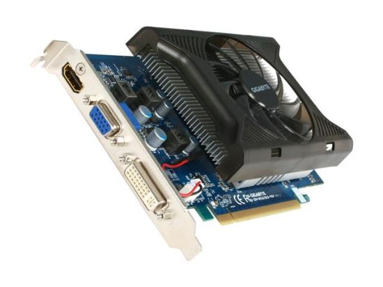 Picture of GIGABYTE GVR567D31GI Radeon HD 5670 1GB 128-bit DDR3 PCI Express 2.1 x16 HDCP Ready Video Card