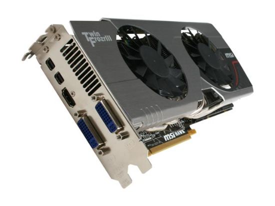 Picture of MSI R6870-HAWK Radeon HD 6870 1GB 256-bit GDDR5 PCI Express 2.1 x16 HDCP Ready CrossFireX Support Video Card with Eyefinity