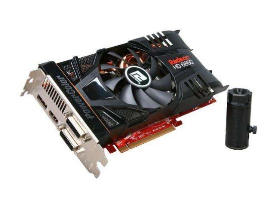 Picture of POWERCOLOR AX6850-1GBD5-PPDHGJ PCS Radeon HD 6850 1GB 256-bit GDDR5 PCI Express 2.1 x16 HDCP Ready CrossFireX Support Video Card with Eyefin