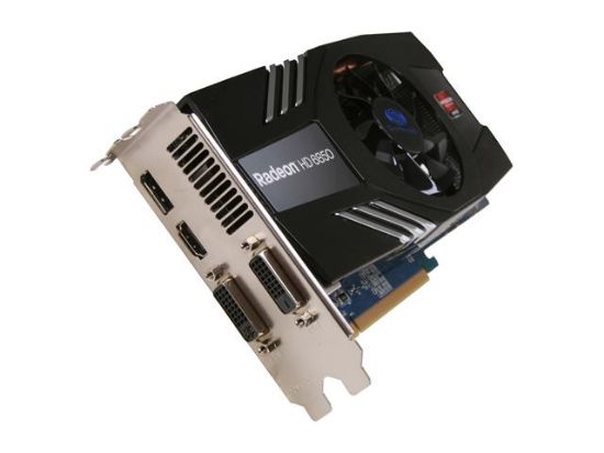 Picture of SAPPHIRE 100315L Radeon HD 6850 1GB 256-bit GDDR5 PCI Express 2.1 x16 HDCP Ready CrossFireX Support Video Card with Eyefinity ( )