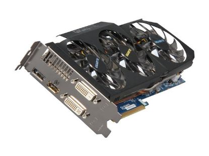 Picture of GIGABYTE GVR697OC22GD Radeon HD 6970 2GB 256-bit GDDR5 PCI Express 2.1 x16 HDCP Ready CrossFireX Support Video Card with Eyefinity