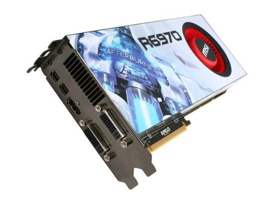 Picture of MSI R6970-2PM2D2GD5 Radeon HD 6970 2GB 256-bit GDDR5 PCI Express 2.1 x16 HDCP Ready CrossFireX Support Video Card with Eyefinity