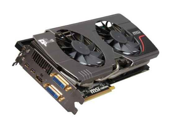 Picture of MSI R6970LIGHTNING Radeon HD 6970 2GB 256-bit GDDR5 PCI Express 2.1 x16 HDCP Ready CrossFireX Support Video Card