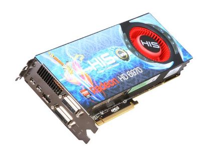 Picture of HIS H697FT2G2M Radeon HD 6970 2GB 256-bit GDDR5 PCI Express 2.1 x16 HDCP Ready CrossFireX Support Video Card with Eyefinity