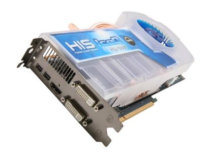 Picture of HIS H697QT2G2M IceQ Turbo Radeon HD 6970 2GB 256-bit GDDR5 PCI Express 2.1 x16 HDCP Ready CrossFireX Support Video Card with Eyefinity