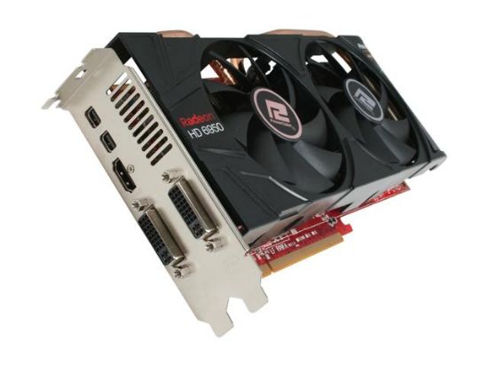 Picture of POWERCOLOR AX6950-1GBD5-2DH Radeon HD 6950 1GB 256-bit GDDR5 PCI Express 2.1 x16 HDCP Ready CrossFireX Support Video Card