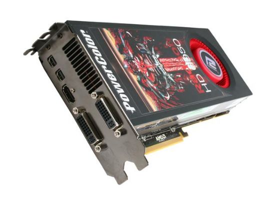 Picture of POWERCOLOR AX6950 2GBD5 M2DH Radeon HD 6950 2GB 256-bit GDDR5 PCI Express 2.1 x16 HDCP Ready CrossFireX Support Video Card with Eyefinity