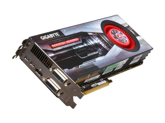 Picture of GIGABYTE GV R695D5 2GD B Radeon HD 6950 2GB 256-bit GDDR5 PCI Express 2.1 x16 HDCP Ready CrossFireX Support Video Card with Eyefinity