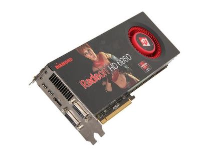 Picture of DIAMOND 6950PE52GB Radeon HD 6950 2GB 256-bit GDDR5 PCI Express 2.1 x16 HDCP Ready CrossFireX Support Video Card