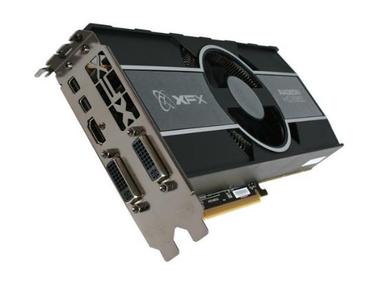 Picture of XFX HD-695X-ZNDC Radeon HD 6950 1GB 256-bit GDDR5 PCI Express 2.1 x16 HDCP Ready CrossFireX Support Video Card with Eyefinity