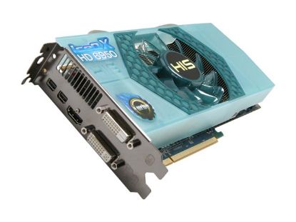 Picture of HIS H695QNT1G2M IceQ X Turbo Radeon HD 6950 1GB 256-bit GDDR5 PCI Express 2.1 x16 HDCP Ready CrossFireX Support Video Card with Eyefinity