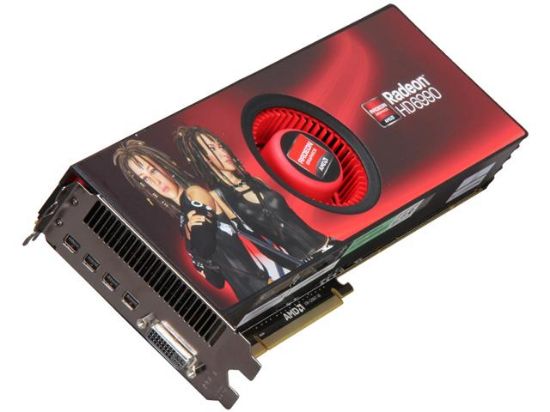 Picture of SAPPHIRE 21193-00-40G Radeon HD 6990 4GB 256-bit GDDR5 PCI Express 2.1 x16 HDCP Ready CrossFireX Support Video Card with Eyefinity