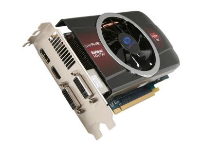 Picture of SAPPHIRE 100338L Radeon HD 6770 1GB 128-bit GDDR5 PCI Express 2.1 x16 HDCP Ready CrossFireX Support Video Card