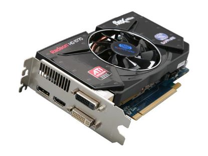 Picture of SAPPHIRE 100328FLEX Flex Radeon HD 6770 1GB GDDR5 PCI Express 2.1 x16 HDCP Ready CrossFireX Support Video Card