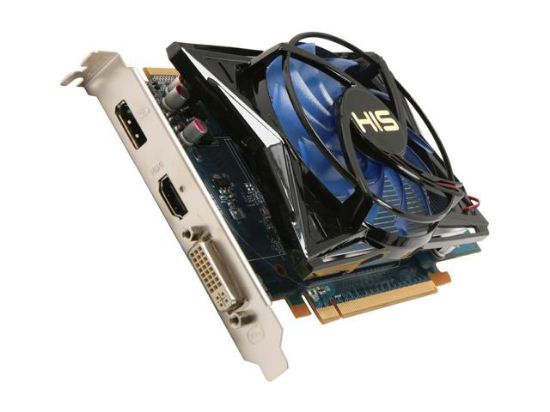 Picture of HIS H675F1GD Radeon HD 6750 1GB 128-bit GDDR5 PCI Express 2.1 x16 HDCP Ready CrossFireX Support Video Card with Eyefinity