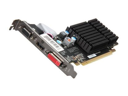 Picture of XFX HD 545X ZCH2 Radeon HD 5450 1GB 64-bit DDR3 PCI Express 2.1 x16 HDCP Ready Low Profile Ready Video Card