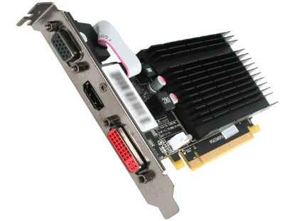 Picture of XFX HD 545X ZHH2 Radeon HD 5450 1GB 64-bit DDR2 PCI Express 2.1 x16 HDCP Ready Low Profile Ready Video Card