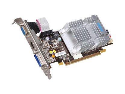 Picture of MSI R5450 MD1GH Radeon HD 5450 1GB 64-bit DDR3 PCI Express 2.1 x16 HDCP Ready CrossFireX Support Low Profile Ready Video Card