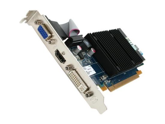 Picture of HIS H545HR2G Radeon HD 5450 2GB 64-bit DDR3 PCI Express 2.1 x16 HDCP Ready Low Profile Video Card